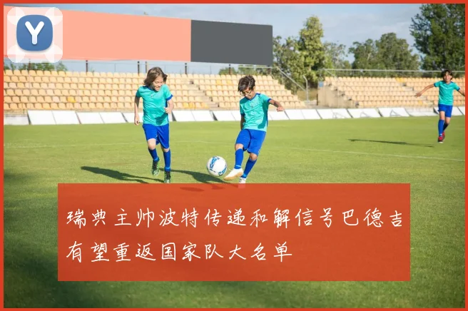 瑞典主帅波特传递和解信号巴德吉有望重返国家队大名单